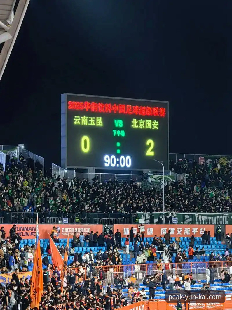 云南玉昆3-3北京国安实战复盘：云开全站视角下的中超攻防解析